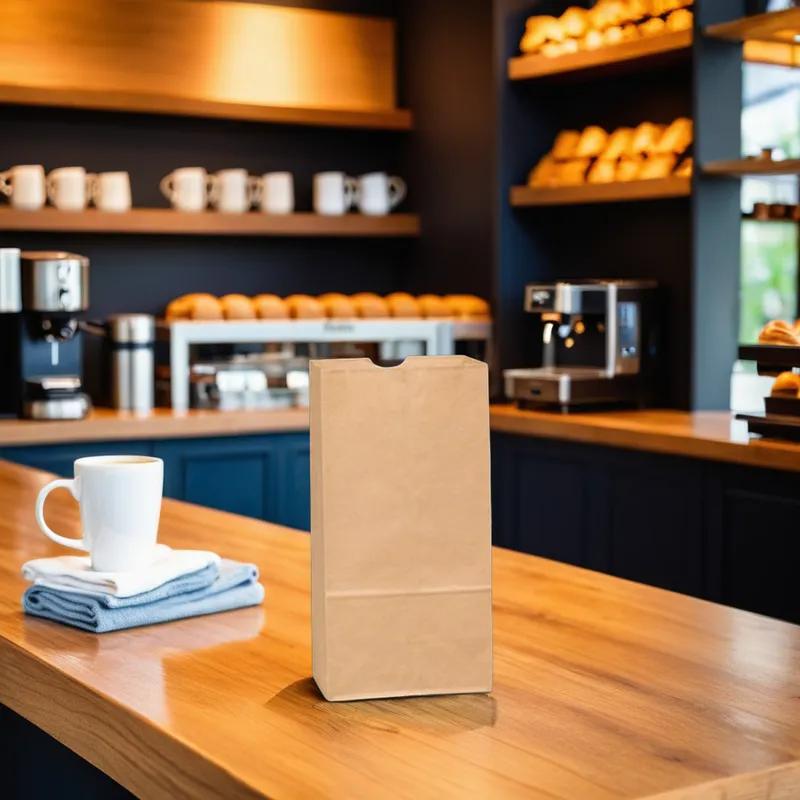 Victoria Bay Bag 4 LB Paper 52# Extra Heavy Kraft 400/Bundle