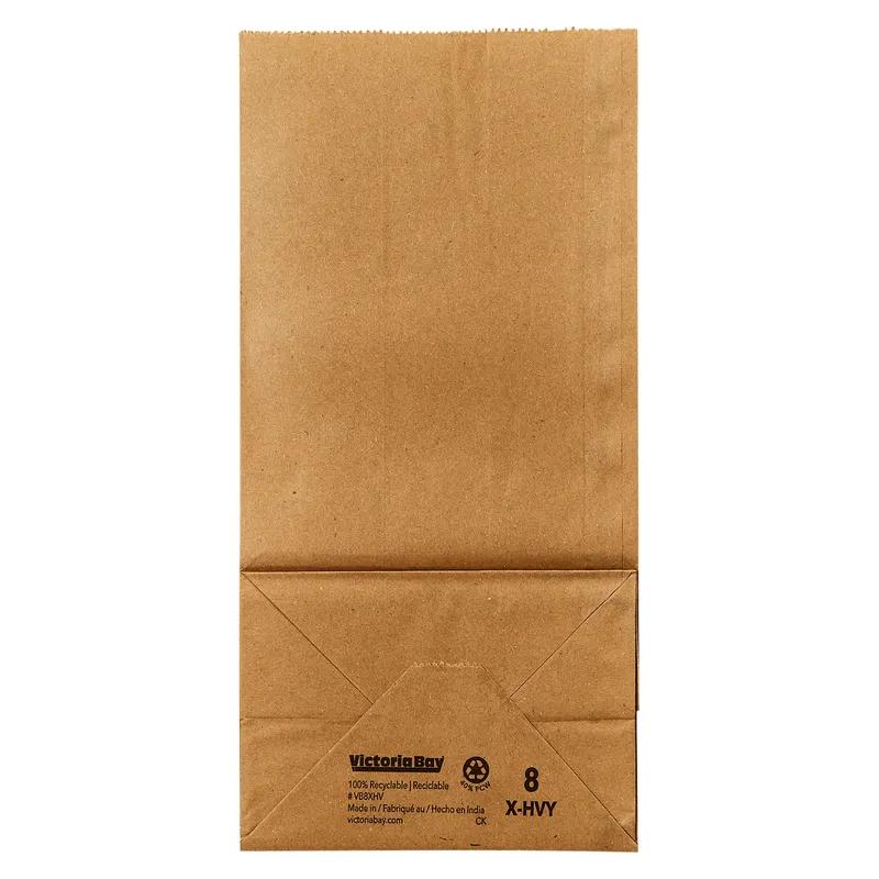 Victoria Bay Bag 8 LB Paper 57# Extra Heavy Kraft 400/Bundle