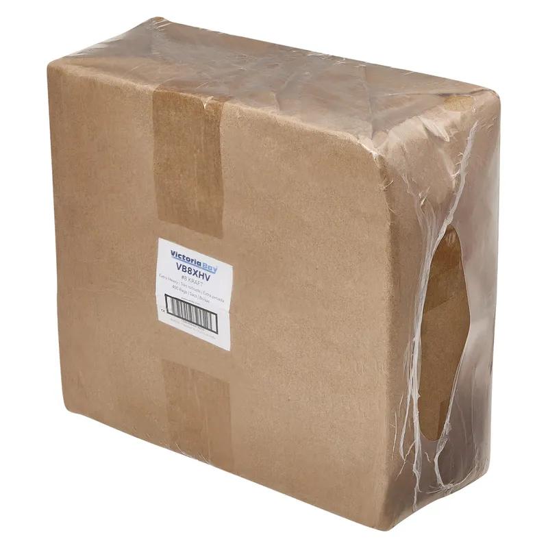 Victoria Bay Bag 8 LB Paper 57# Extra Heavy Kraft 400/Bundle