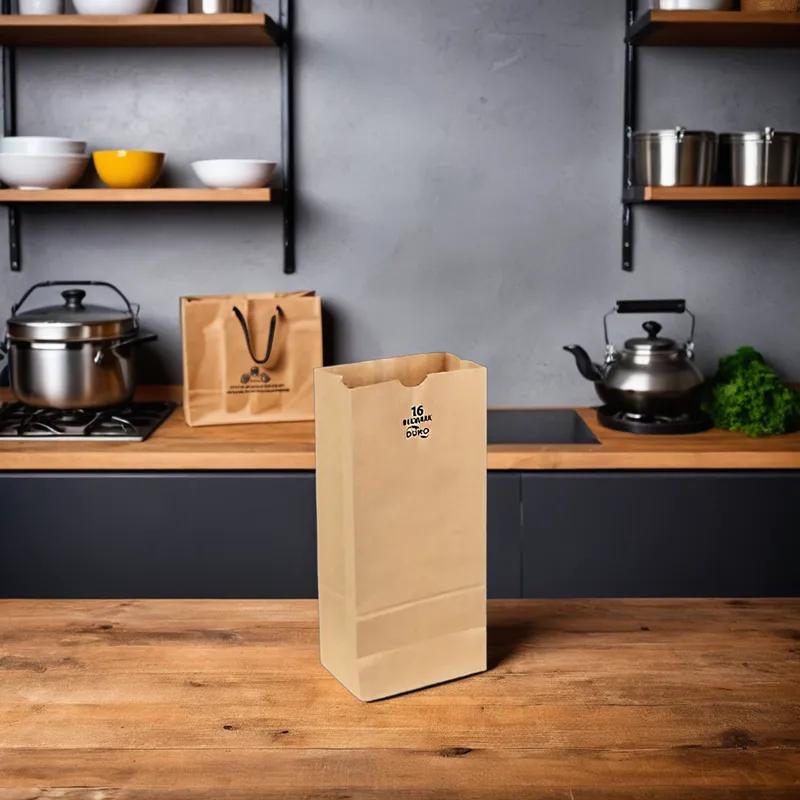 Victoria Bay Bag 16 LB Paper 57# Extra Heavy Kraft 400/Bundle