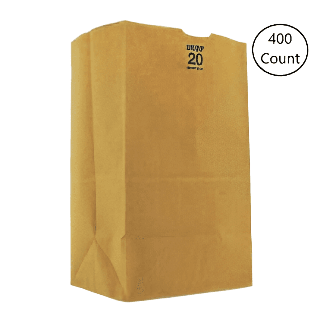 Victoria Bay Bag 20 LB Paper 57# Extra Heavy Kraft 400/Bundle