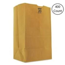 Victoria Bay Bag 20 LB Paper 57# Extra Heavy Kraft 400/Bundle