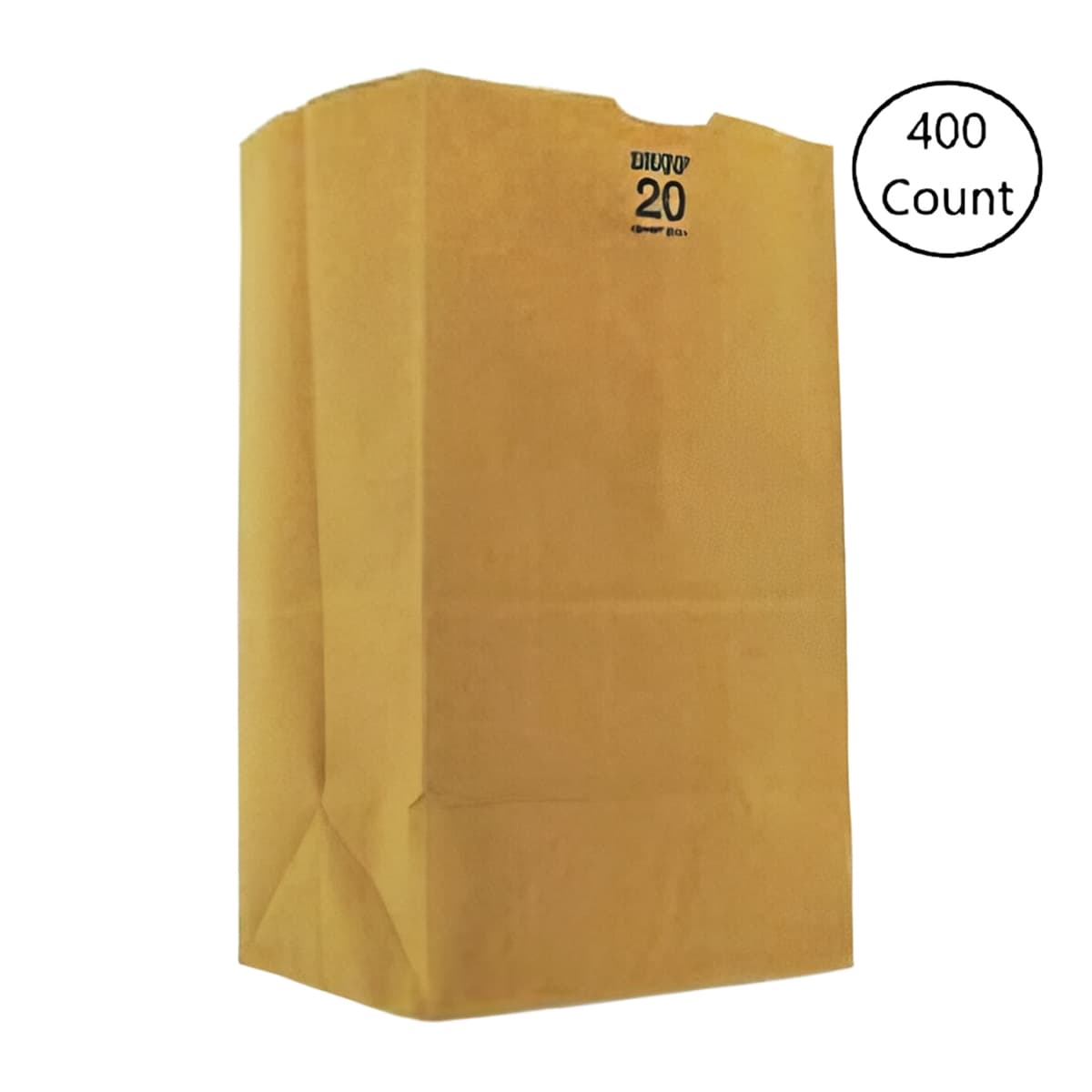 Victoria Bay Bag 20 LB Paper 57# Extra Heavy Kraft 400/Bundle