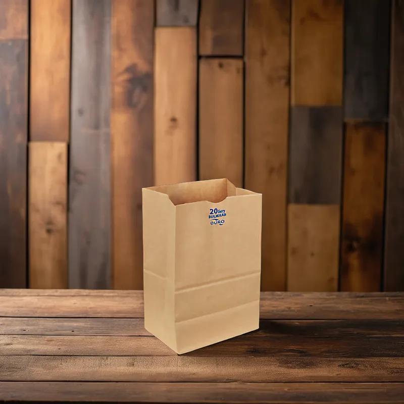 Victoria Bay Bag 20 LB Paper 57# Extra Heavy Kraft Squat 400/Bundle