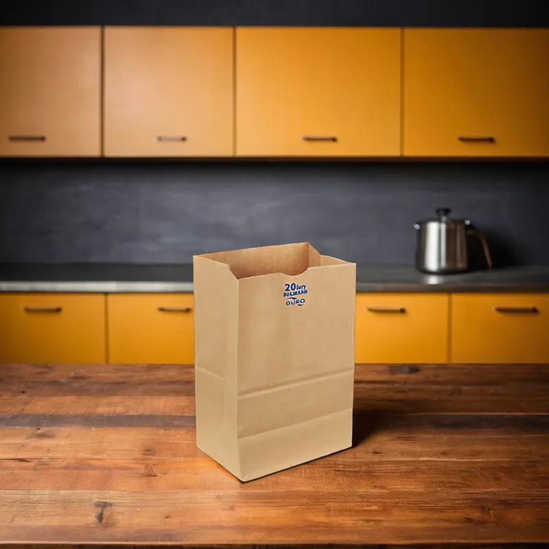 Victoria Bay Bag 20 LB Paper 57# Extra Heavy Kraft Squat 400/Bundle