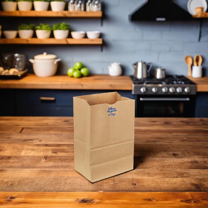 Victoria Bay Bag 20 LB Paper 57# Extra Heavy Kraft Squat 400/Bundle