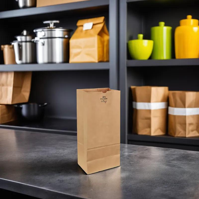 Victoria Bay Bag 25 LB Paper 57# Extra Heavy Kraft 400/Bundle