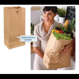 Victoria Bay Bag 25 LB Paper 57# Extra Heavy Kraft Squat 400/Bundle