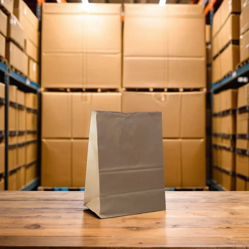 Victoria Bay Bag 1/8 BBL 10.12X6.75X14.37 IN 52 LB Paper Kraft Squat 500/Bundle