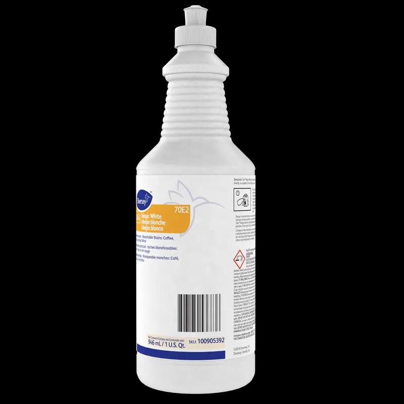 Clax® Magic White Reclaim Whiteness Enhancer Laundry Stain Remover 32 OZ Liquid RTU 6/Case