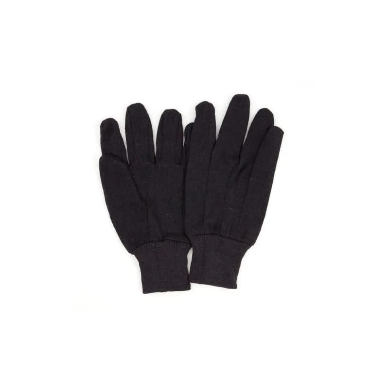 ProWorks® Work Gloves OS 8 OZ Brown Cotton Poly Blend Knit Wrist 12 Pairs/Case