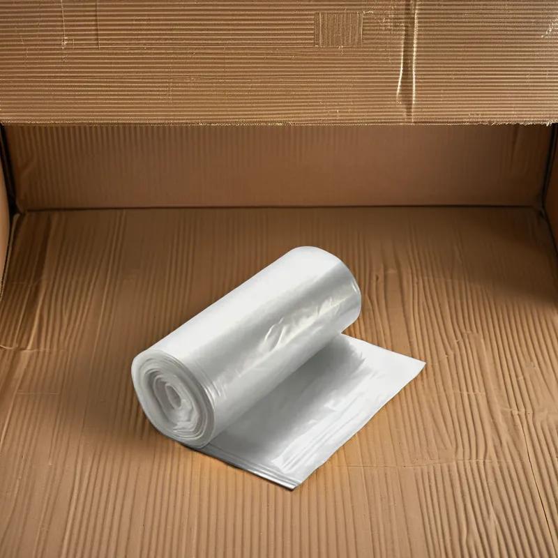 Victoria Bay Can Liner 38X60 IN 55 GAL Clear Plastic 16MIC Roll 200/Case