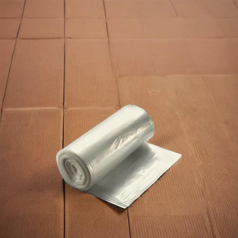 Victoria Bay Can Liner 38X60 IN 55 GAL Clear Plastic 16MIC Roll 200/Case