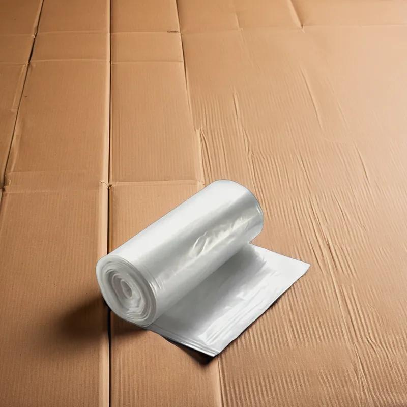 Victoria Bay Can Liner 38X60 IN 55 GAL Clear Plastic 16MIC Roll 200/Case