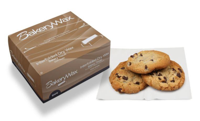 Bagcraft® BakeryWax Bakery Tissue 6X10.75 IN Dry Wax Paper Pop-Up With Dispenser Box 1000 Count/Box 10 Box/Case