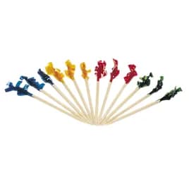 Poly King® Club Frill Pick 2.75 IN 1000 Count/Pack 10 Packs/Case