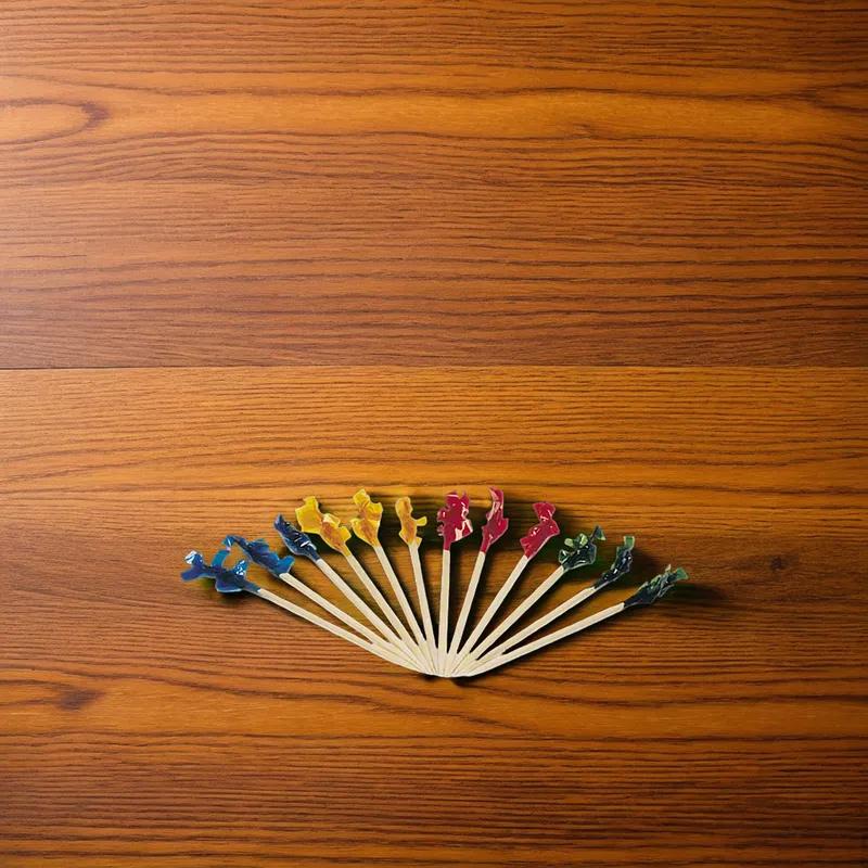 Poly King® Club Frill Pick 2.75 IN 1000 Count/Pack 10 Packs/Case