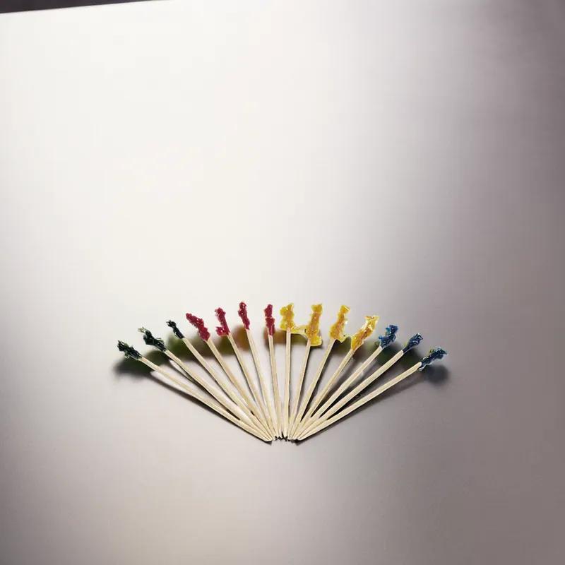 Poly King® Club Frill Pick 4 IN 1000/Box