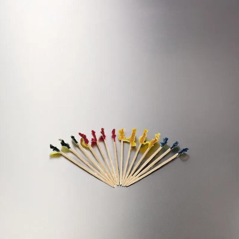 Poly King® Club Frill Pick 4 IN 1000/Box