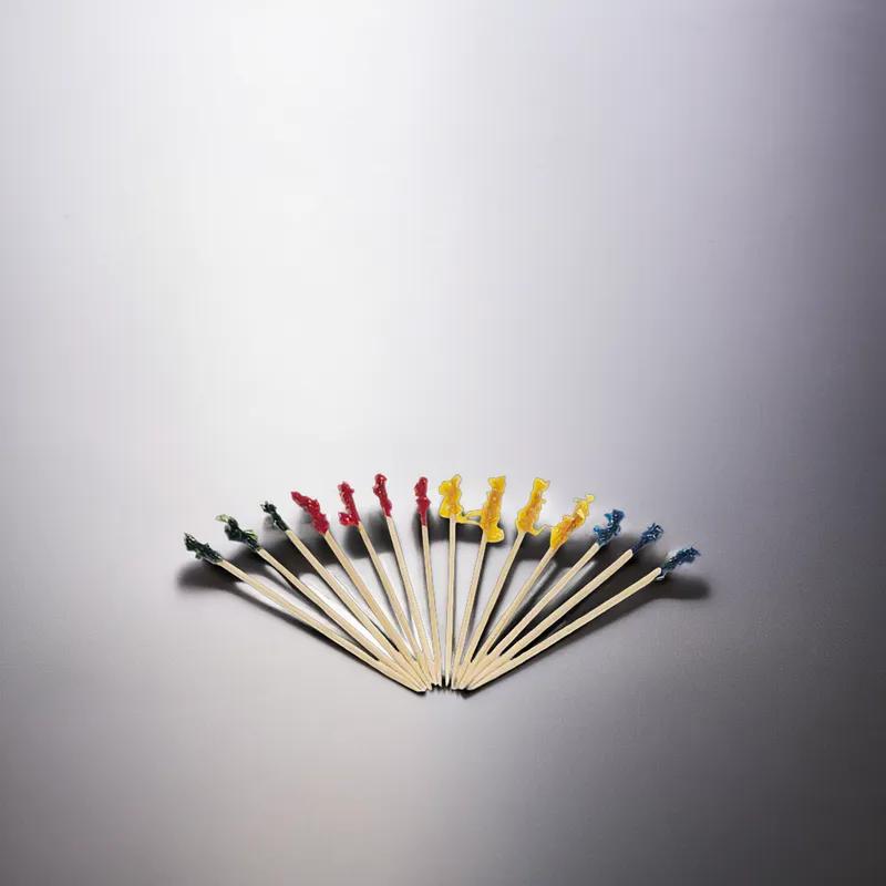 Poly King® Club Frill Pick 4 IN 1000/Box