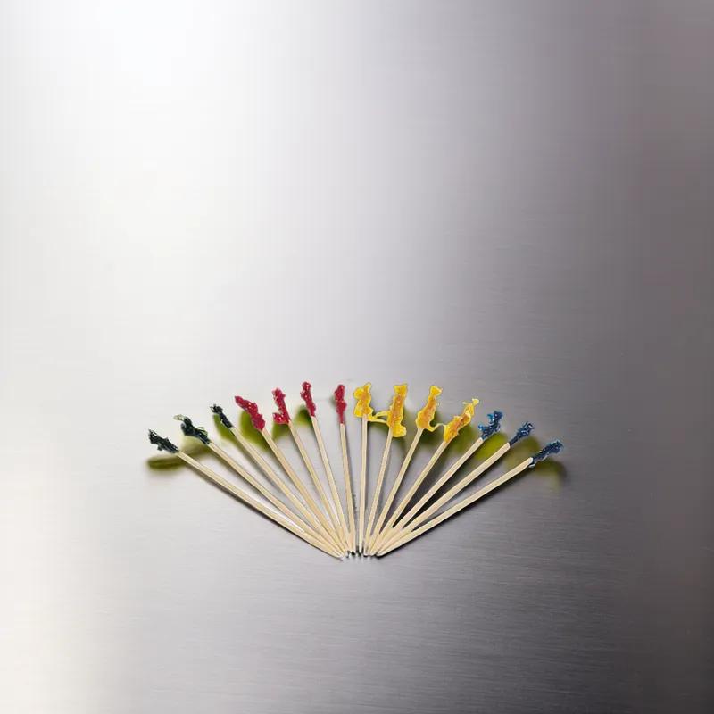 Poly King® Club Frill Pick 4 IN 1000/Box