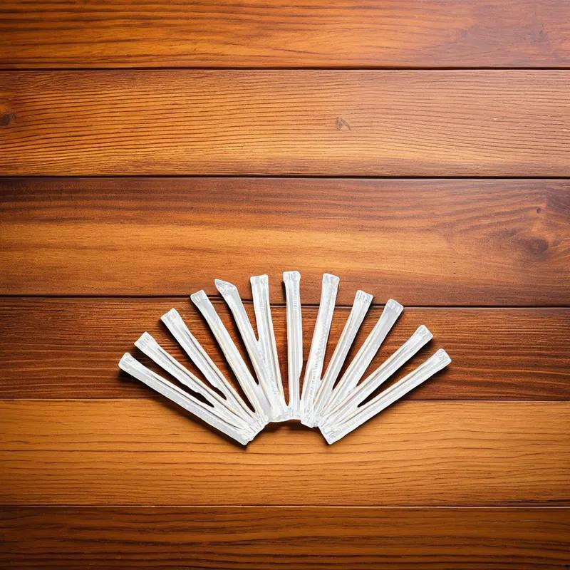 Poly King® Toothpick Mint Wrapped 1000 Count/Pack 10 Packs/Case