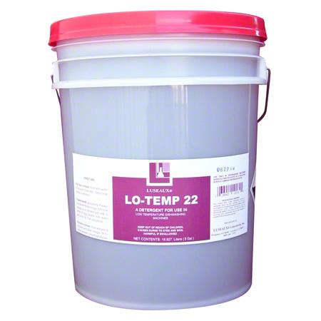 Lo-Temp 22 Dishmachine Detergent 5 GAL Liquid Heavy Duty 1/Pail