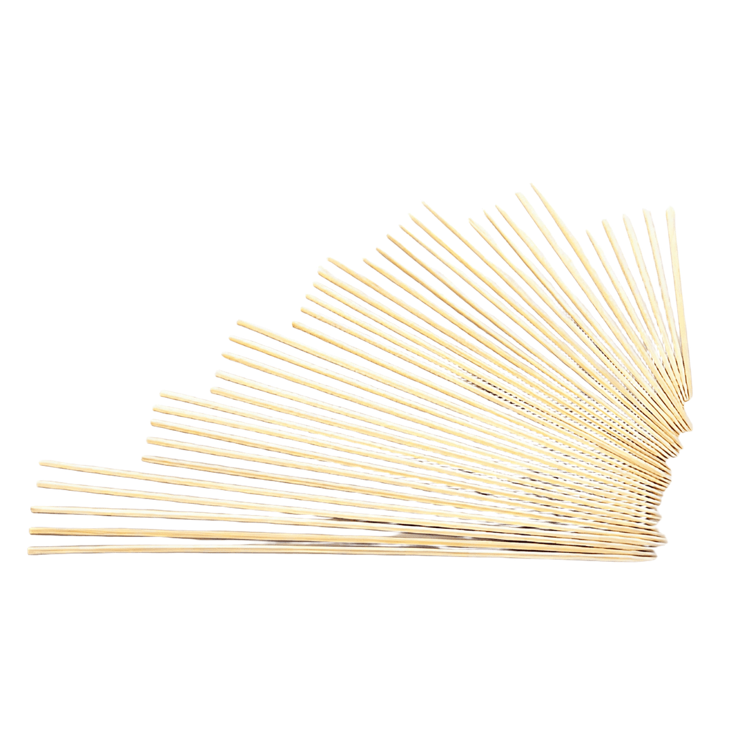 Skewer 12 IN Bamboo 100 Count/Pack 16 Packs/Case 1600 Count/Case