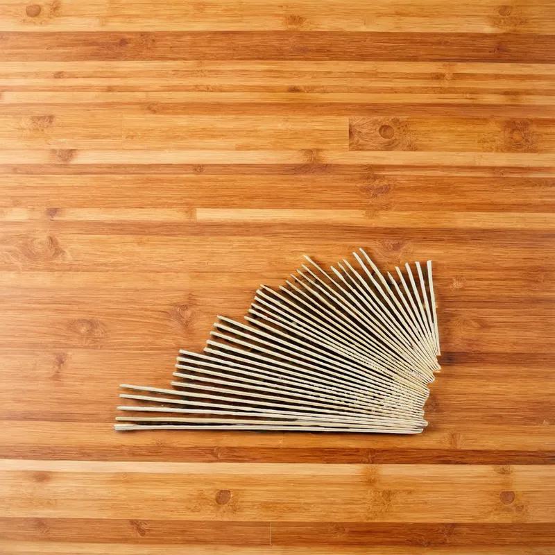 Skewer 12 IN Bamboo 100 Count/Pack 16 Packs/Case 1600 Count/Case