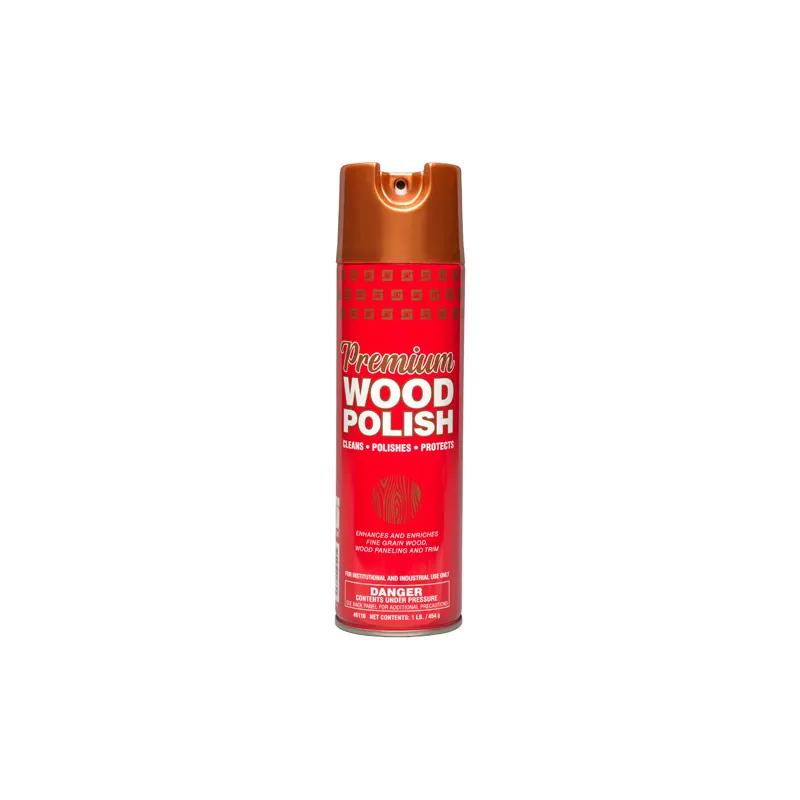 Lemon Wood Polish 20 OZ Alkaline RTU Aerosol Premium 12/Case