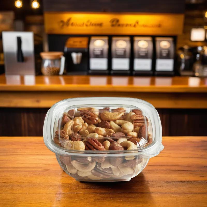 Fresh 'n Clear® Bowl 12 OZ PET Clear Square 500/Case