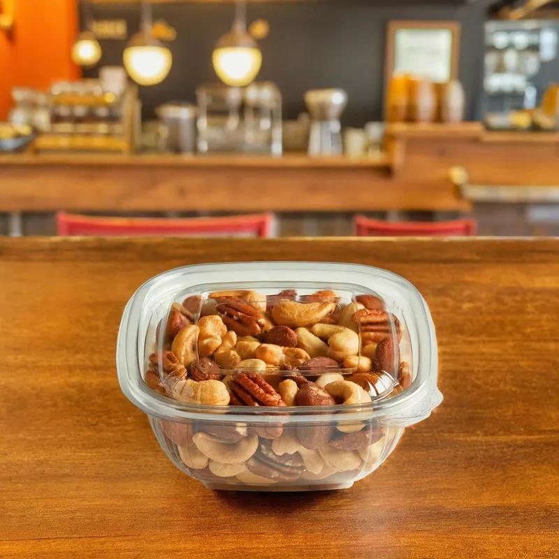 Fresh 'n Clear® Bowl 12 OZ PET Clear Square 500/Case