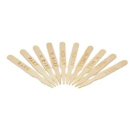 Well Done Steak Marker Wood 500 Count/Pack 10 Packs/Case 5000 Count/Case