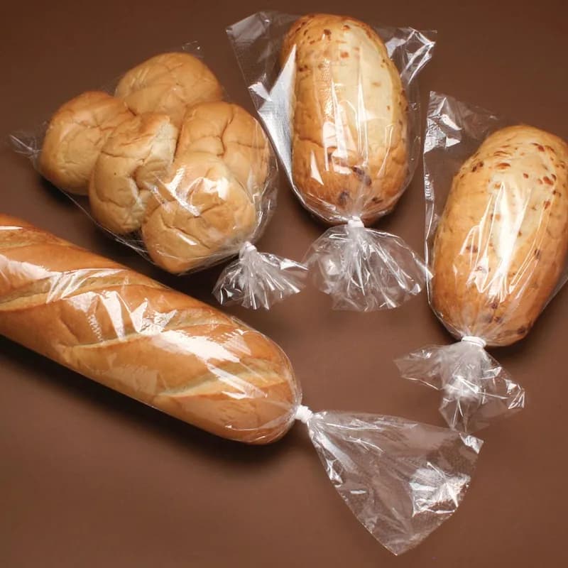 Bag 5X4.5X15 IN Low-Density Polyethylene (LDPE) 1MIL Clear With Open Ended Closure Gusset 100 Count/Pack 10 Packs/Case