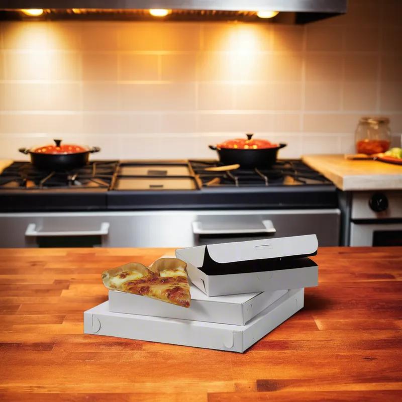 Pizza Box 10X10X1.5 IN Chipboard White 100/Case