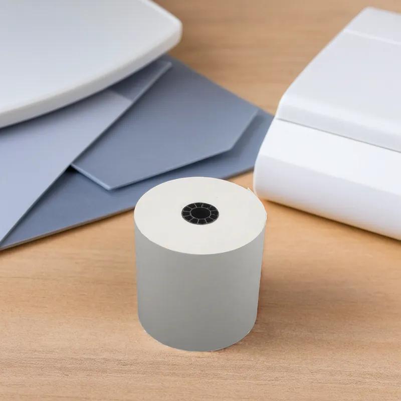 Register Tape 2.25IN X150FT White Paper Bond 100/Case