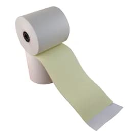 Register Tape 3IN X95FT White Canary 2PLY Bond 50 Rolls/Case