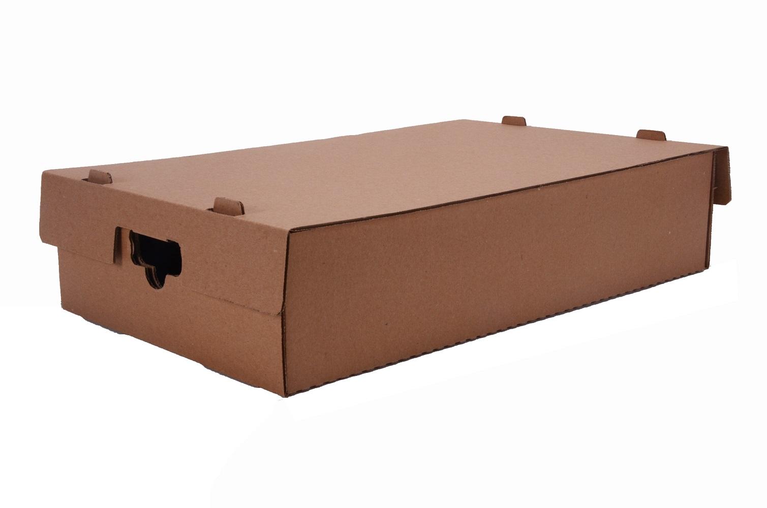 Catering Box Full Size 22X14.125X5.625 IN Corrugated Cardboard Stackable 12/Case