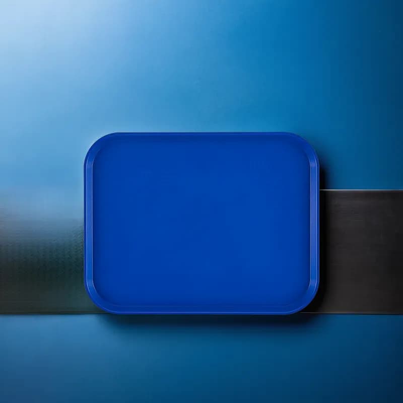 Food Tray 16X12 IN PP Navy 24/Case