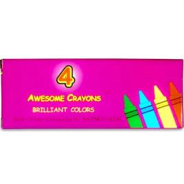 Victoria Bay Crayon 4 Count/Pack 360 Packs/Case