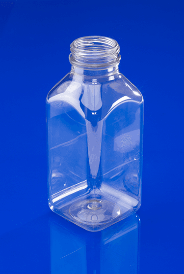 Bottle 12 OZ PET Square Squat 160/Case
