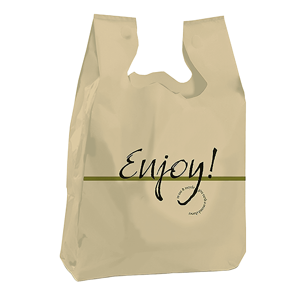 Bag 12X9X23 IN Cream Enjoy 1000/Case