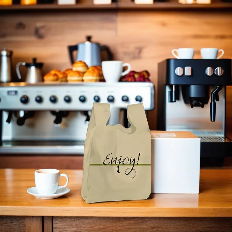 Bag 12X9X23 IN Cream Enjoy 1000/Case