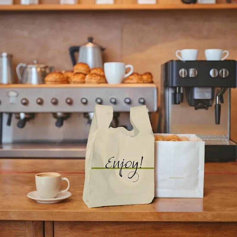 Bag 12X9X23 IN Cream Enjoy 1000/Case