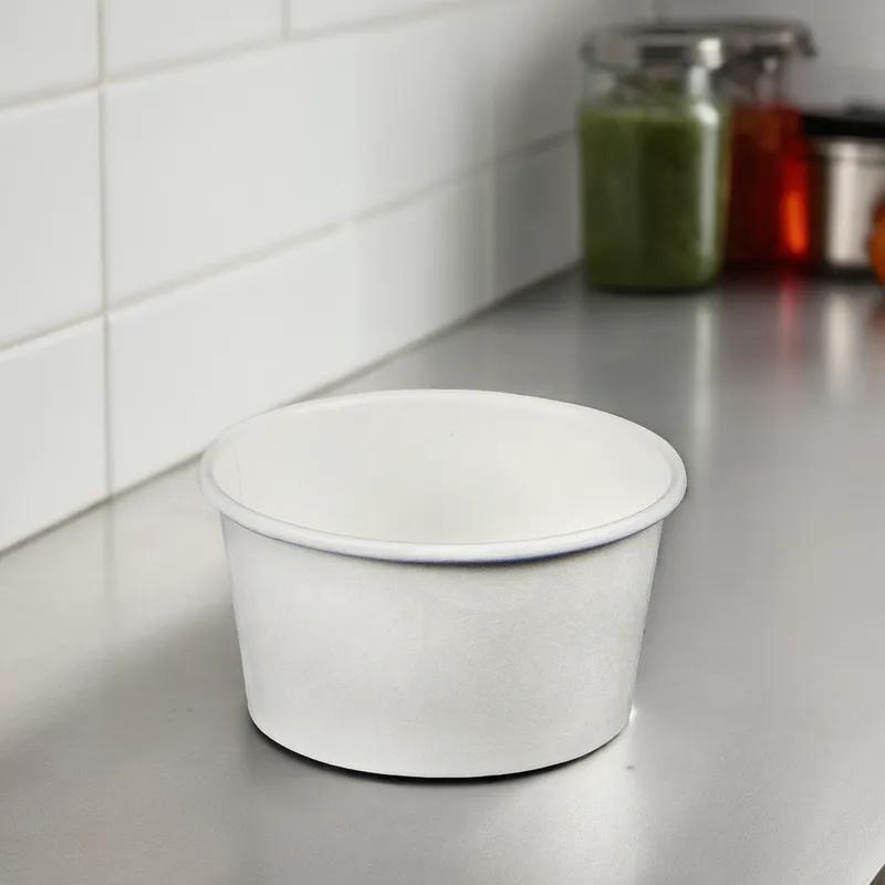Victoria Bay Hot Food Container Base 12 OZ Paper White 1000/Case