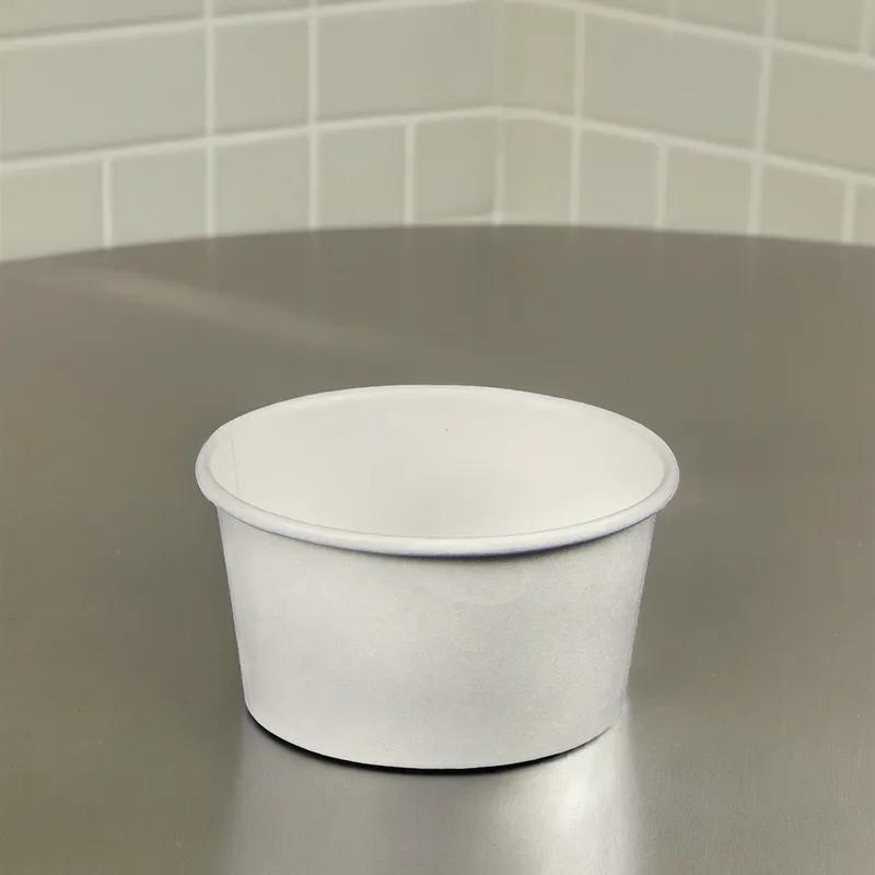 Victoria Bay Hot Food Container Base 12 OZ Paper White 1000/Case