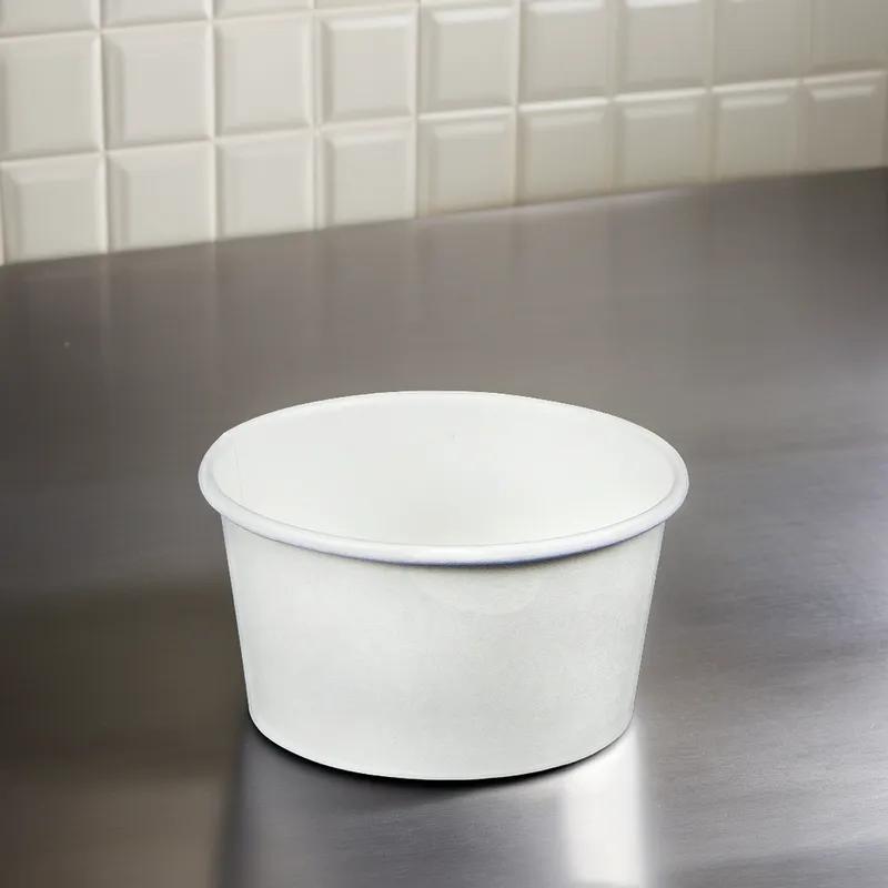 Victoria Bay Hot Food Container Base 12 OZ Paper White 1000/Case
