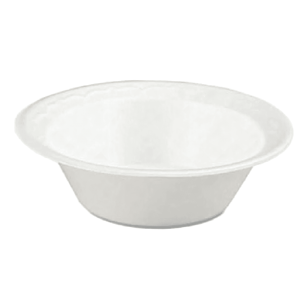 Bowl 12 OZ Foam White Unlaminated 125 Count/Pack 8 Packs/Case 1000 Count/Case
