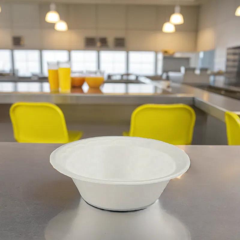 Bowl 12 OZ Foam White Unlaminated 125 Count/Pack 8 Packs/Case 1000 Count/Case