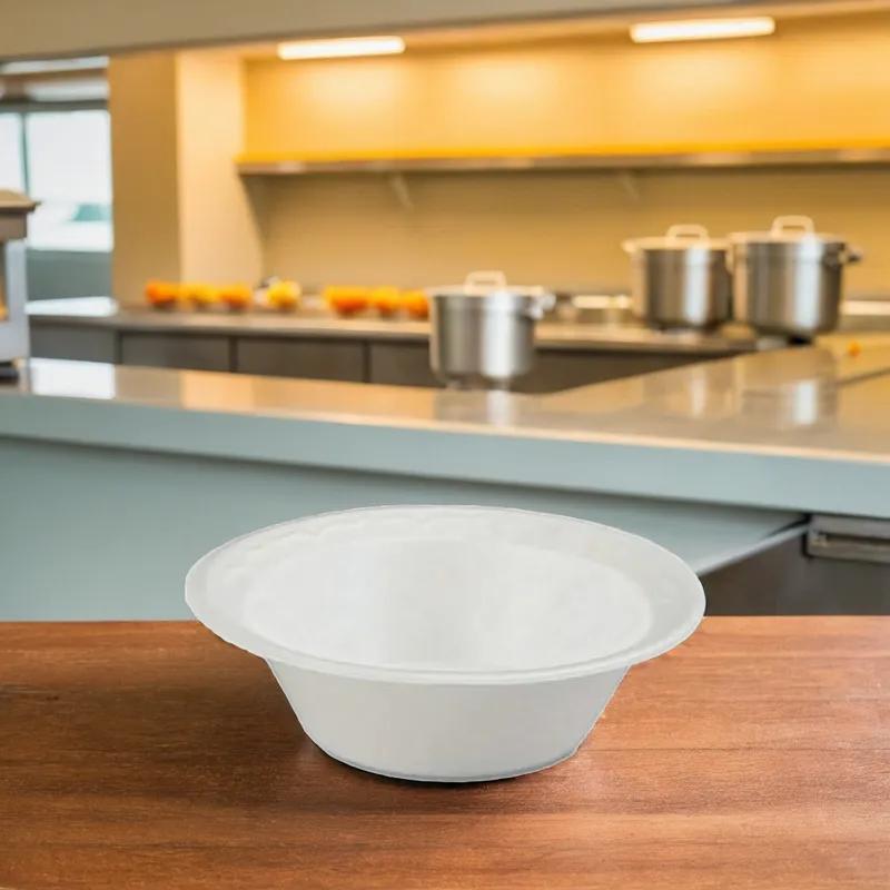 Bowl 12 OZ Foam White Unlaminated 125 Count/Pack 8 Packs/Case 1000 Count/Case